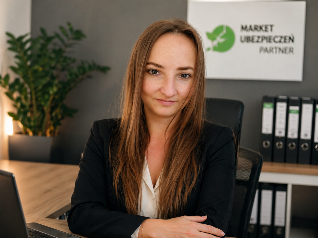 Maria Zachaj w biurze